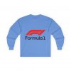 Formula 1 Logo Long Sleeve Tee — Racing Fan Graphic Shirt