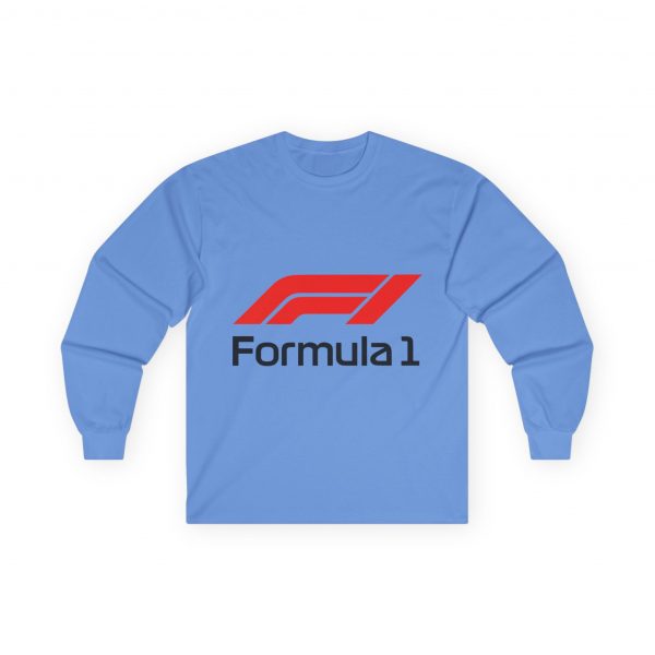 Formula 1 Logo Long Sleeve Tee — Racing Fan Graphic Shirt
