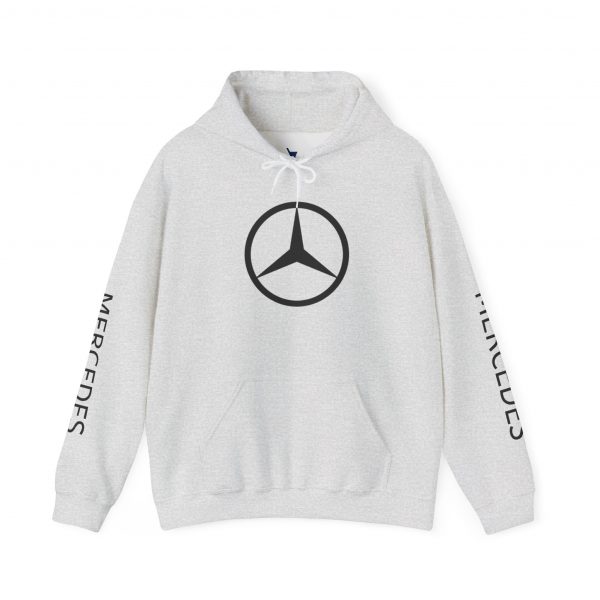 Mercedes Logo Hoodie – Minimalist Luxury Car Emblem Sweatshirt