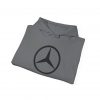 Mercedes Logo Hoodie – Minimalist Luxury Car Emblem Sweatshirt