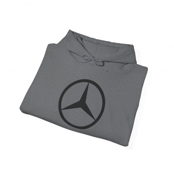 Mercedes Logo Hoodie – Minimalist Luxury Car Emblem Sweatshirt
