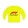 Formula 1 Logo Long Sleeve Tee — Racing Fan Graphic Shirt