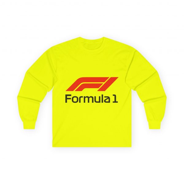 Formula 1 Logo Long Sleeve Tee — Racing Fan Graphic Shirt