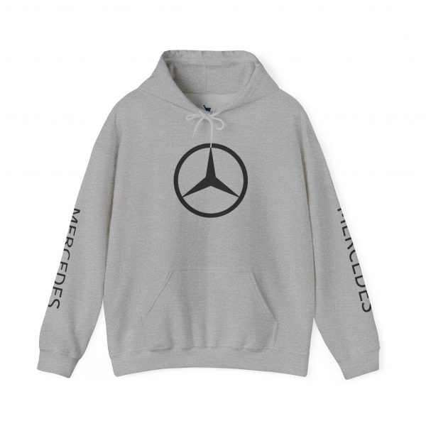 Mercedes Logo Hoodie – Minimalist Luxury Car Emblem Sweatshirt