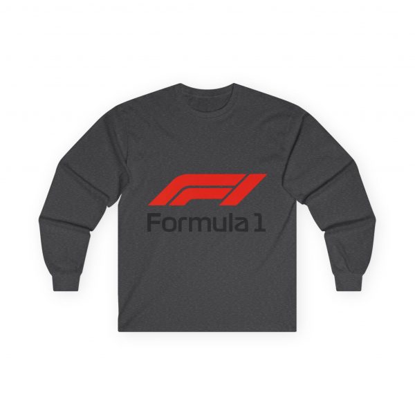 Formula 1 Logo Long Sleeve Tee — Racing Fan Graphic Shirt