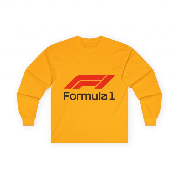 Formula 1 Logo Long Sleeve Tee — Racing Fan Graphic Shirt