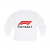 Formula 1 Logo Long Sleeve Tee — Racing Fan Graphic Shirt