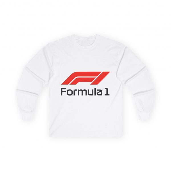 Formula 1 Logo Long Sleeve Tee — Racing Fan Graphic Shirt