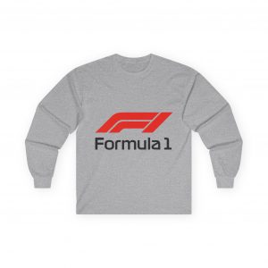 Formula 1 Logo Long Sleeve Tee — Racing Fan Graphic Shirt