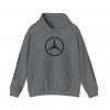Mercedes Logo Hoodie – Minimalist Luxury Car Emblem Sweatshirt