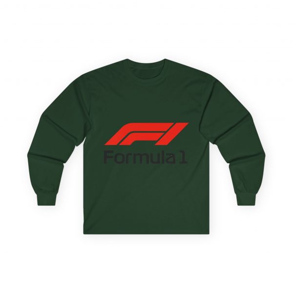 Formula 1 Logo Long Sleeve Tee — Racing Fan Graphic Shirt