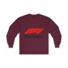 Formula 1 Logo Long Sleeve Tee — Racing Fan Graphic Shirt