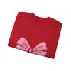 Crewneck Sweatshirt — Pink Bow "Be Happy Everyday" Cozy Motivational Pullover