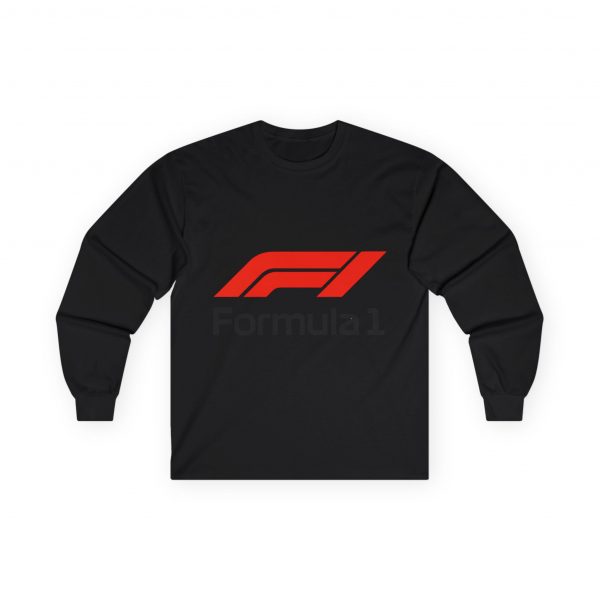 Formula 1 Logo Long Sleeve Tee — Racing Fan Graphic Shirt