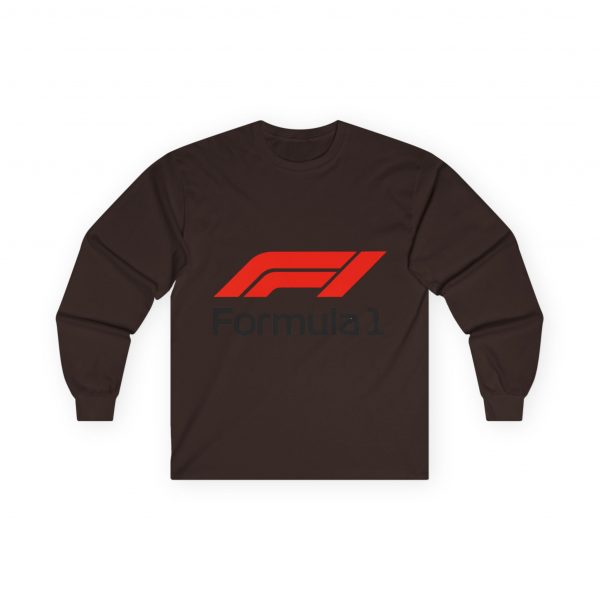 Formula 1 Logo Long Sleeve Tee — Racing Fan Graphic Shirt