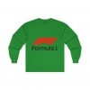 Formula 1 Logo Long Sleeve Tee — Racing Fan Graphic Shirt