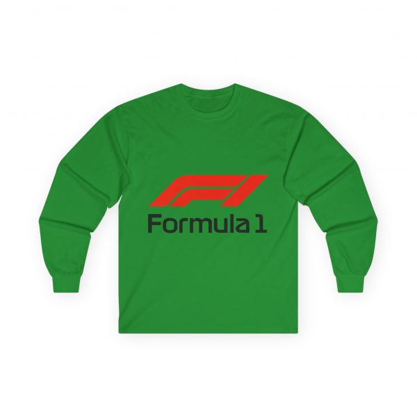 Formula 1 Logo Long Sleeve Tee — Racing Fan Graphic Shirt