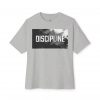 Discipline Graphic Tee — Oversized Boxy Fit Motivational Shirt