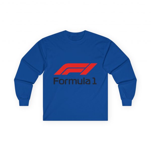 Formula 1 Logo Long Sleeve Tee — Racing Fan Graphic Shirt