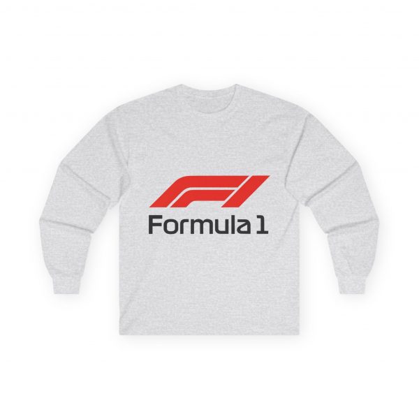 Formula 1 Logo Long Sleeve Tee — Racing Fan Graphic Shirt