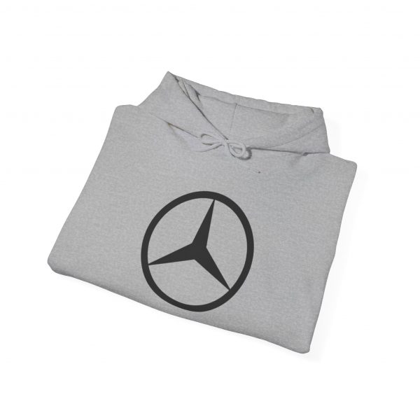 Mercedes Logo Hoodie – Minimalist Luxury Car Emblem Sweatshirt