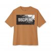 Discipline Graphic Tee — Oversized Boxy Fit Motivational Shirt