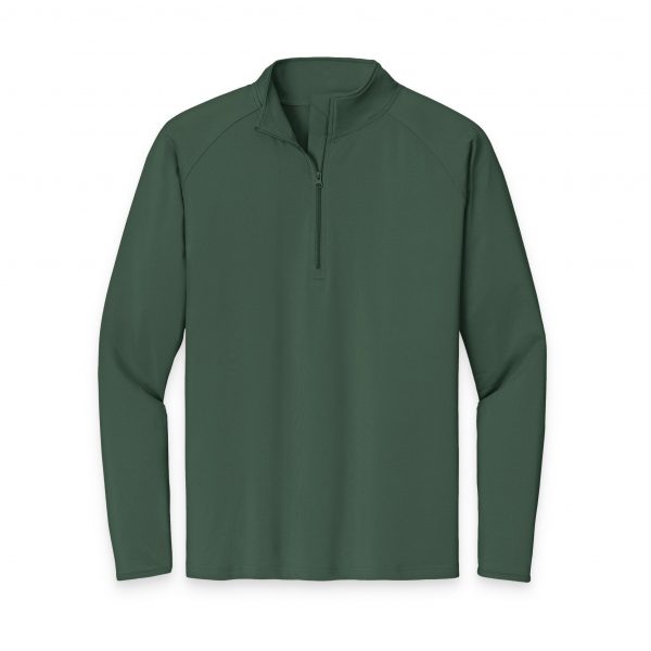 1064636022417156433_2048.jpeg Men's Embroidered Sport Quarter-Zip Pullover — Lightweight Moisture-Wicking Performance Top