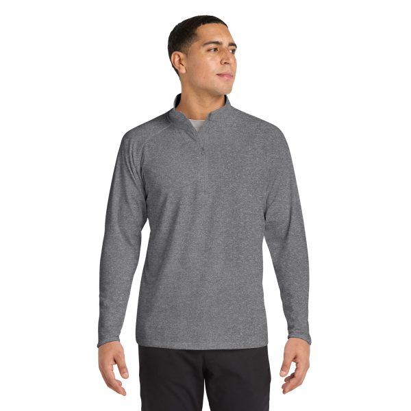 10762862078357485411_2048.jpeg Men's Embroidered Sport Quarter-Zip Pullover — Lightweight Moisture-Wicking Performance Top