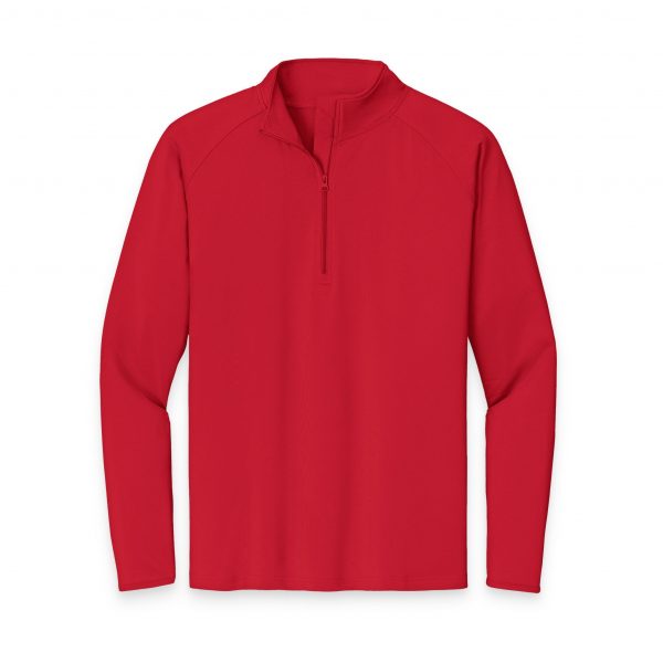 10802782418587237567_2048.jpeg Men's Embroidered Sport Quarter-Zip Pullover — Lightweight Moisture-Wicking Performance Top