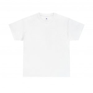 Print On Demand White Tee — (POD) T‑Shirt