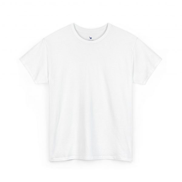 Print On Demand White Tee — (POD) T‑Shirt