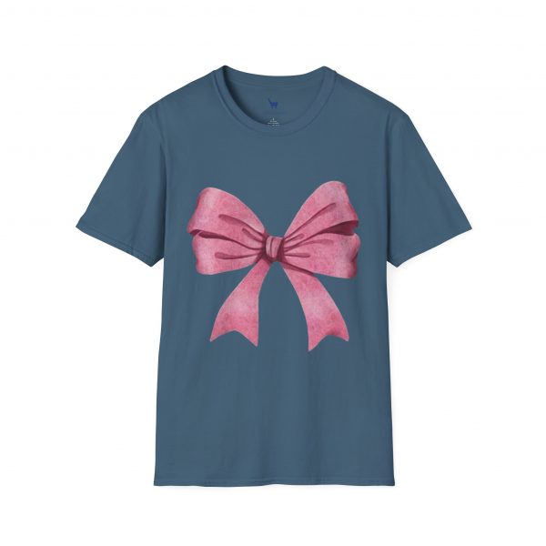 Be Happy Everyday T-Shirt — Pink Bow Graphic Tee