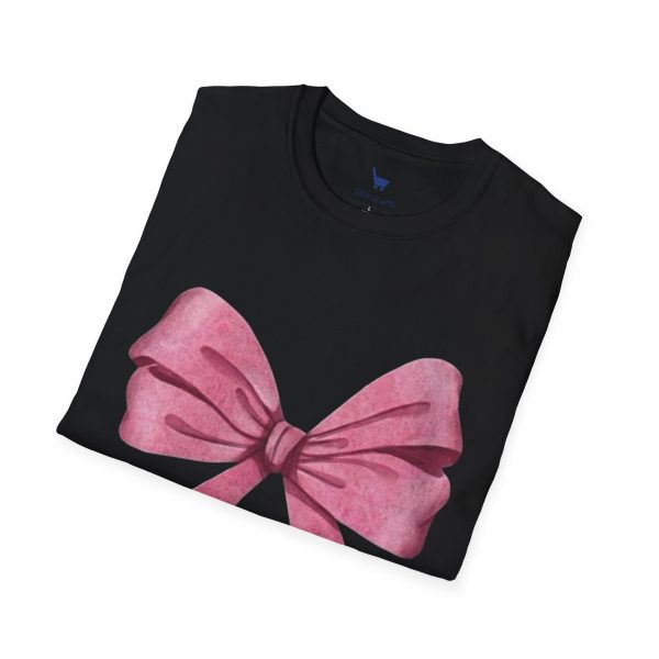 Be Happy Everyday T-Shirt — Pink Bow Graphic Tee