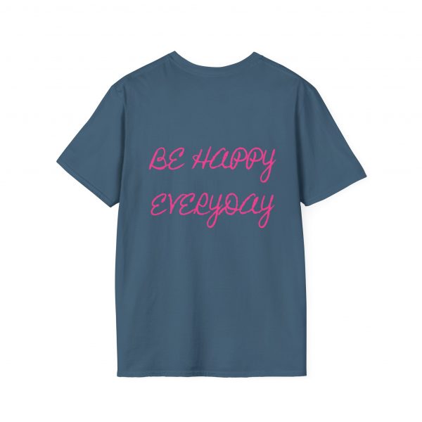Be Happy Everyday T-Shirt — Pink Bow Graphic Tee