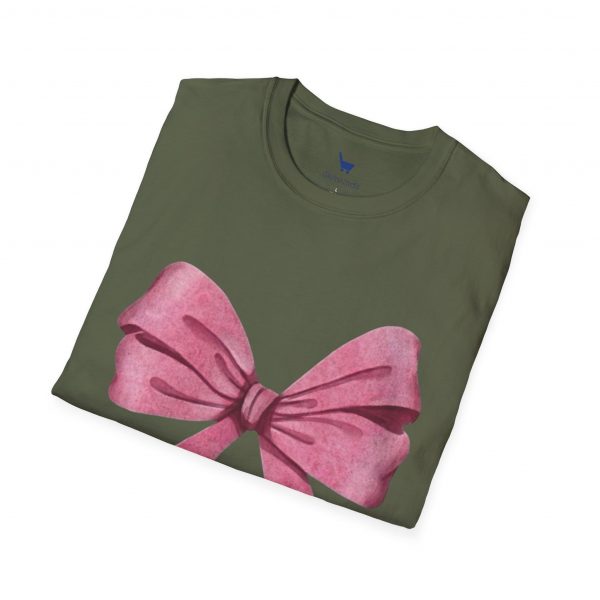 Be Happy Everyday T-Shirt — Pink Bow Graphic Tee