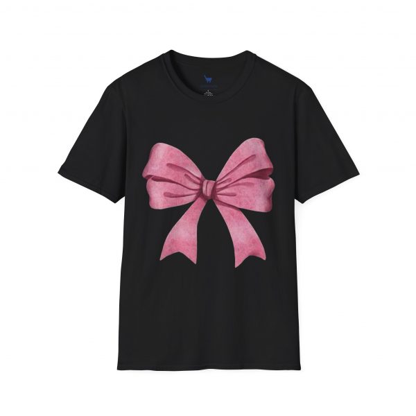 Be Happy Everyday T-Shirt — Pink Bow Graphic Tee