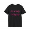 Be Happy Everyday T-Shirt — Pink Bow Graphic Tee