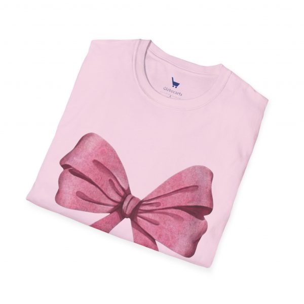 Be Happy Everyday T-Shirt — Pink Bow Graphic Tee