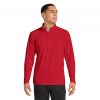 18397182901200307508_2048.jpeg Men's Embroidered Sport Quarter-Zip Pullover — Lightweight Moisture-Wicking Performance Top
