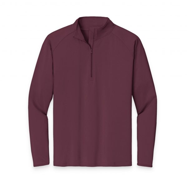 277072695409142465_2048.jpeg Men's Embroidered Sport Quarter-Zip Pullover — Lightweight Moisture-Wicking Performance Top