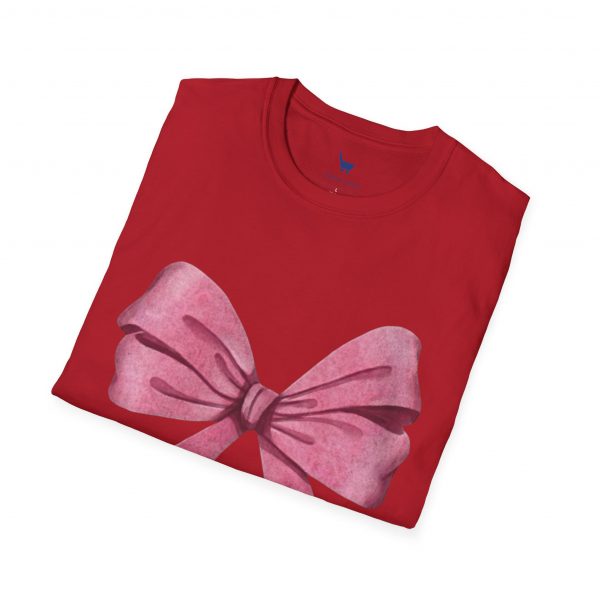Be Happy Everyday T-Shirt — Pink Bow Graphic Tee