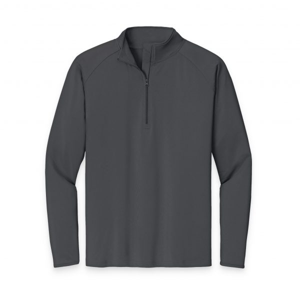 3731688375263860741_2048.jpeg Men's Embroidered Sport Quarter-Zip Pullover — Lightweight Moisture-Wicking Performance Top