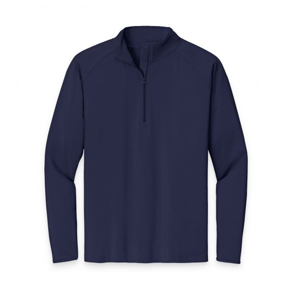 4274083072903012266_2048.jpeg Men's Embroidered Sport Quarter-Zip Pullover — Lightweight Moisture-Wicking Performance Top