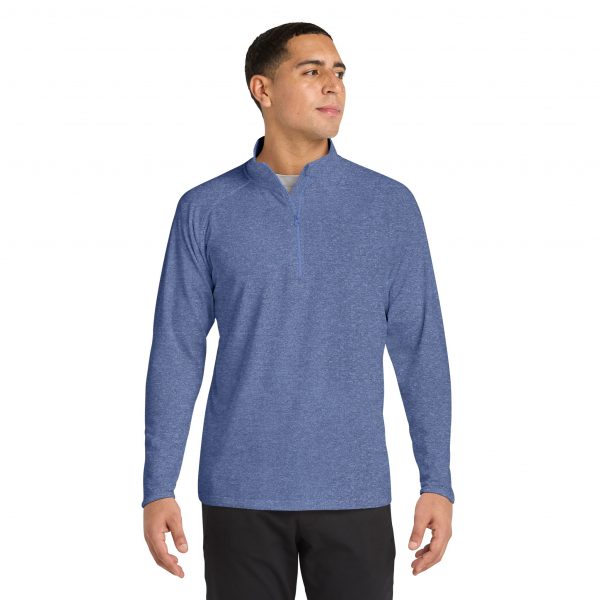 4285723124747258533_2048.jpeg Men's Embroidered Sport Quarter-Zip Pullover — Lightweight Moisture-Wicking Performance Top
