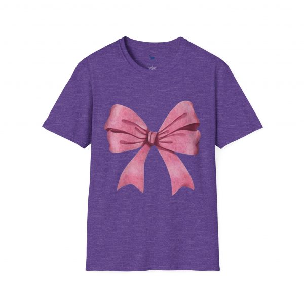 Be Happy Everyday T-Shirt — Pink Bow Graphic Tee