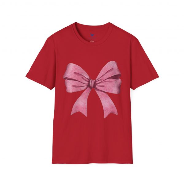 Be Happy Everyday T-Shirt — Pink Bow Graphic Tee