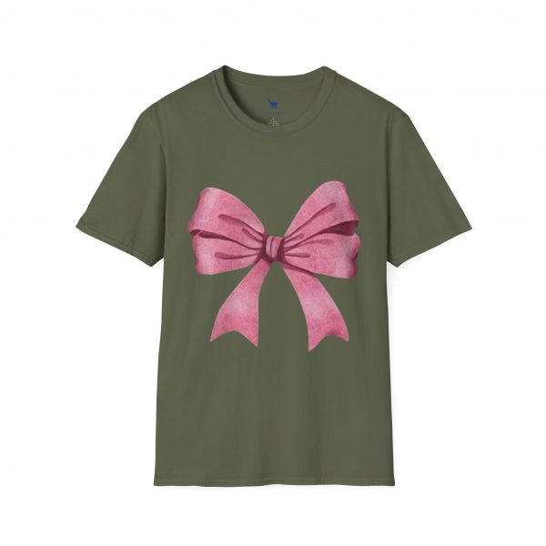 Be Happy Everyday T-Shirt — Pink Bow Graphic Tee