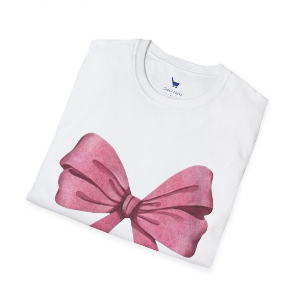 Be Happy Everyday T-Shirt — Pink Bow Graphic Tee