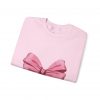 11175054894785992472_2048.jpeg Crewneck Sweatshirt — Pink Bow "Be Happy Everyday" Cozy Motivational Pullover