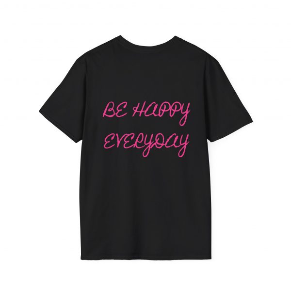 16069562345932351551_2048.jpeg Be Happy Everyday T-Shirt — Pink Bow Graphic Tee